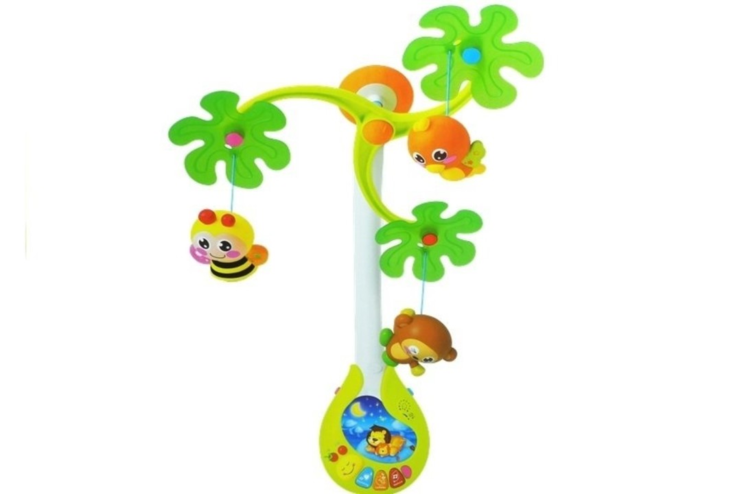 Baby muziekmobiel met licht en geluid