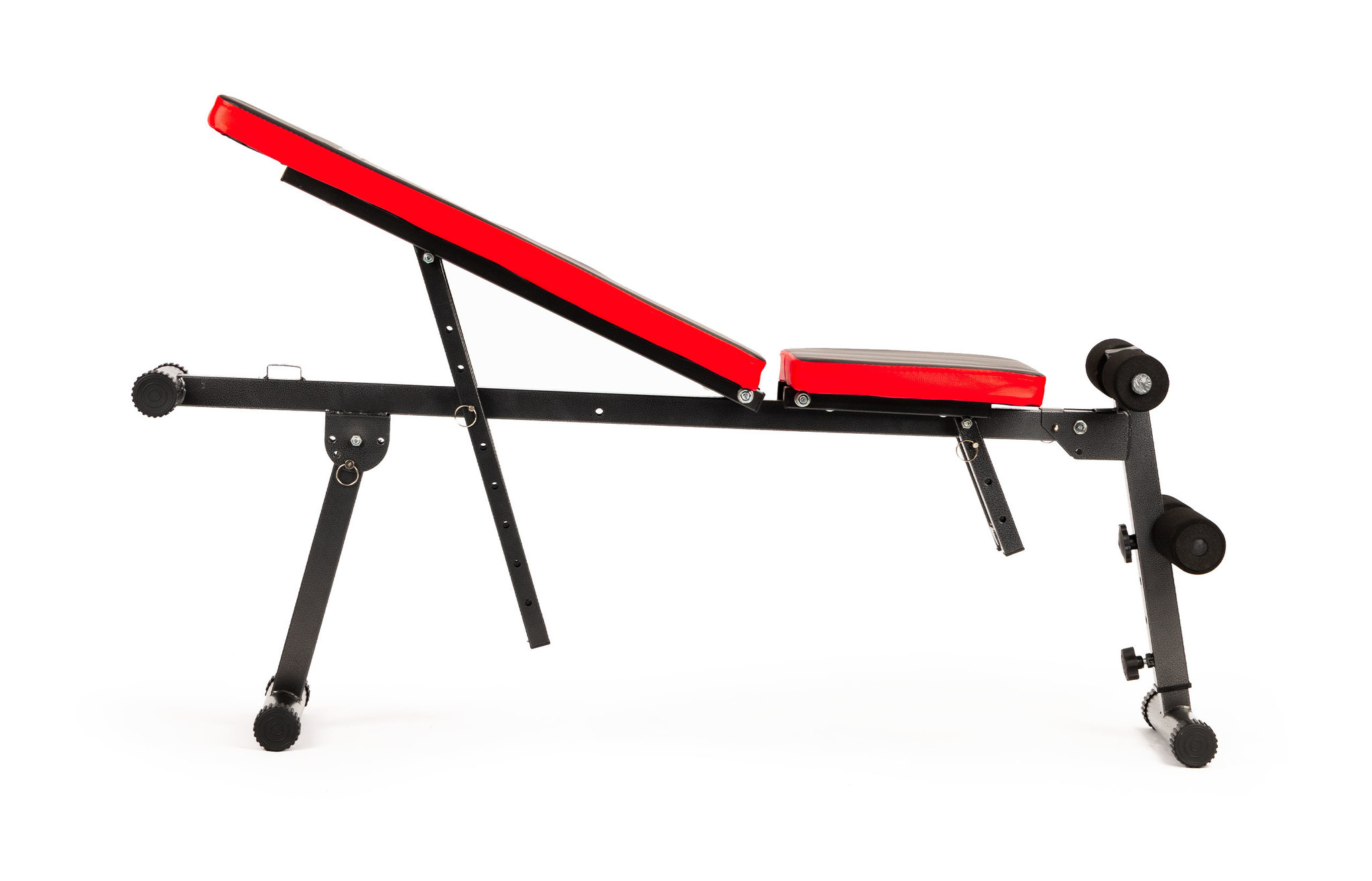 Inklapbare halterbank verstelbaar - Fitness bank - Trainingsbank