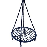 Nestschommel - 80 cm - Hangstoel - blauw - tot 150 kg
