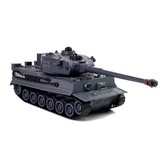 RC-tanks - set van 2 - groen en grijs - T-34 en Tiger tanks