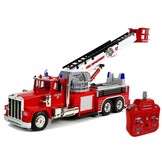 RC-brandweerauto met uitschuifbare ladder en sirene - 60 cm