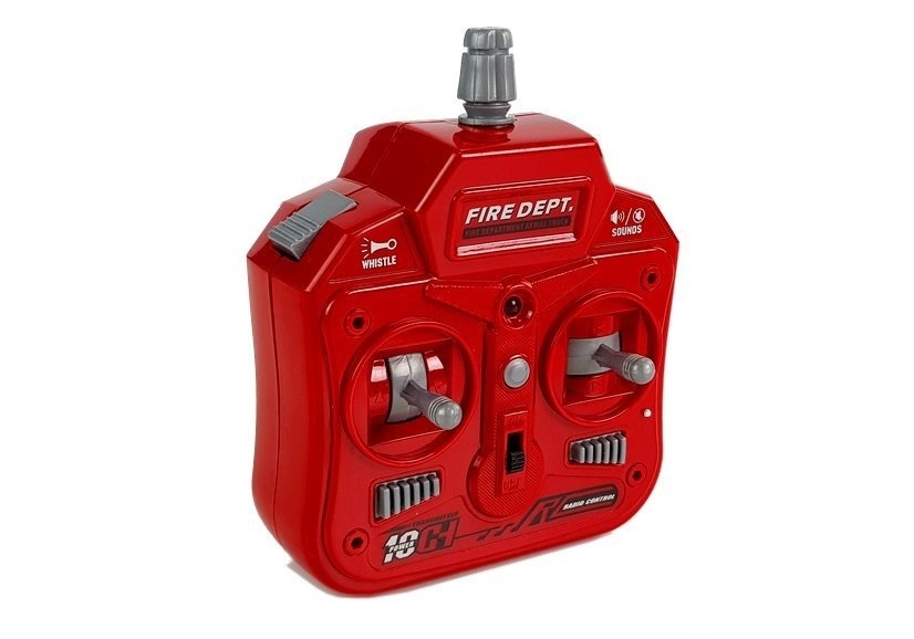 RC-brandweerauto met uitschuifbare ladder en sirene - 60 cm