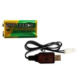 RC-brandweerauto met uitschuifbare ladder en sirene - 60 cm