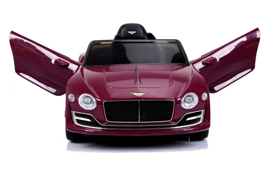 Elektrische kinderauto - Bentley - 2x45W - bordeaux rood