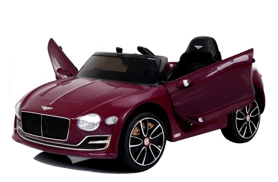 Elektrische kinderauto - Bentley - 2x45W - bordeaux rood