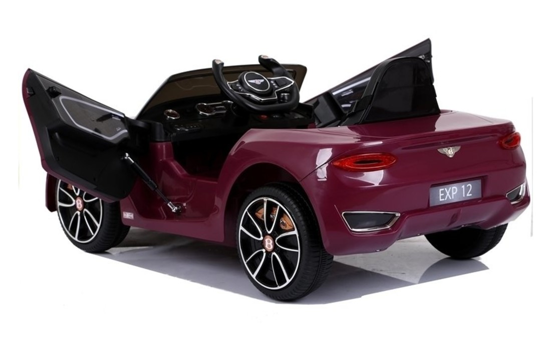 Elektrische kinderauto - Bentley - 2x45W - bordeaux rood