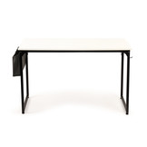 Bureau - met tijdschriften tas - 120 x 60 x 74 cm - wit
