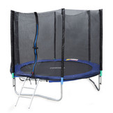 Trampoline blauw 305 cm - met net en ladder - tot 70 kg -