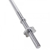 Halterstang - 25 mm - recht - met schroefklem - 120 cm