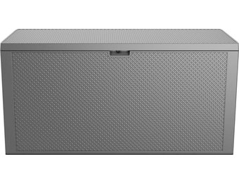 Opbergbox tuinkussen - 280L - grafiet - Kussenbox