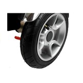 Driewieler - fiets - met duwstang en zonnekap - crème