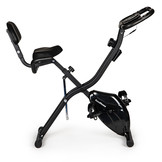 Hometrainer - Magnetische weerstand - Opvouwbaar - Zwart