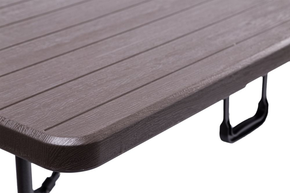 Campingtafel - Klaptafel - 180x75x72 cm - bruin