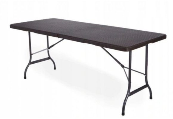Campingtafel - Klaptafel - 180x75x72 cm - bruin