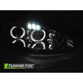 Koplampen dual halo rims MAZDA MX5 01-05 ANGEL EYES CHROOM