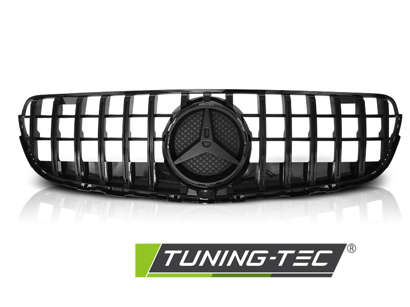Grill geschikt voor MERCEDES GLC W253 vanaf 2015 GT-R ZWART