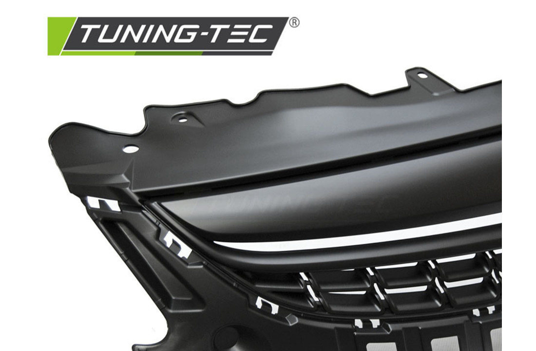 Grill geschikt voor OPEL CORSA D 11-14 MAT ZWART