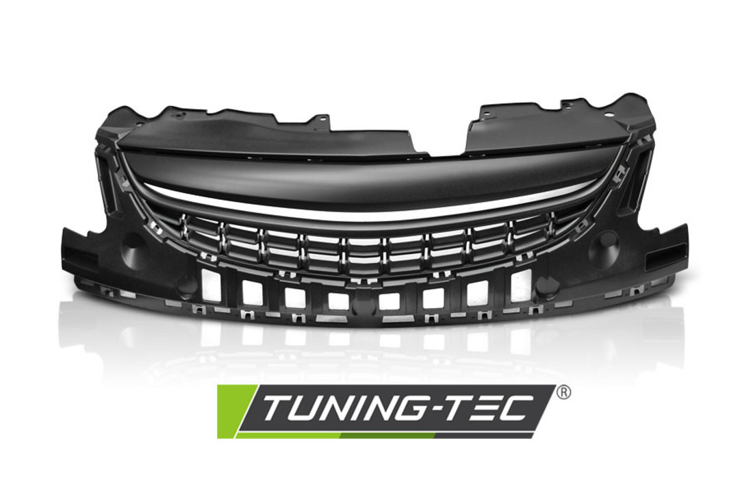 Grill geschikt voor OPEL CORSA D 11-14 MAT ZWART