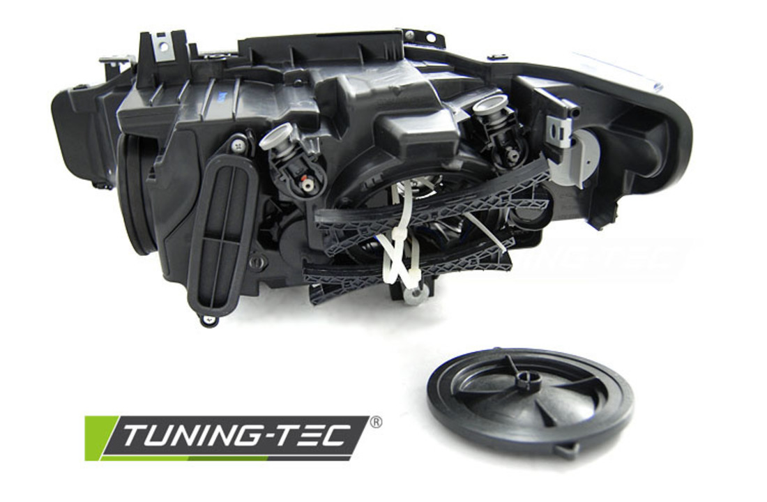 Koplampen dagrijlicht geschikt voor BMW F30/F31 10 11 - 05 15 ANGEL EYES LED ZWART