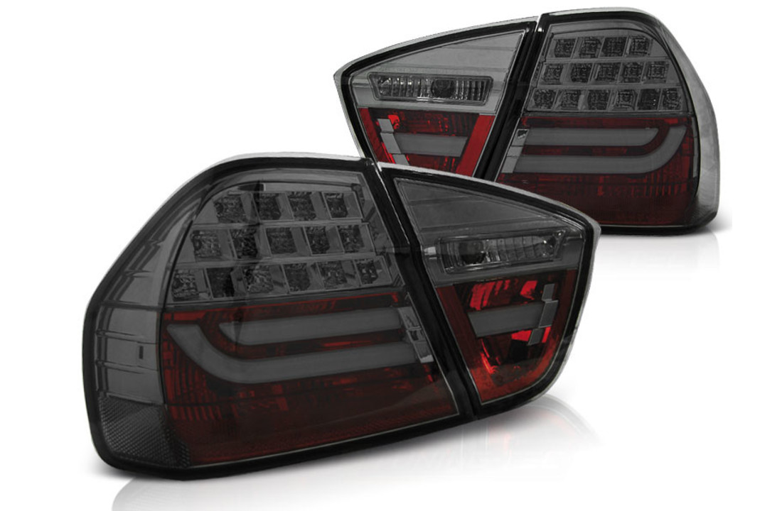 Achterlichten geschikt voor BMW E90 hatchback 03 05-08 08 SMOKE LED strip