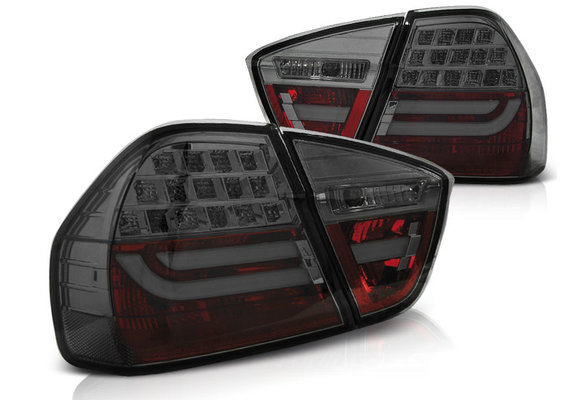 Achterlichten geschikt voor BMW E90 hatchback 03 05-08 08 SMOKE LED strip