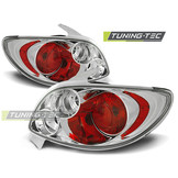 Achterlichten PEUGEOT 206 hatchback - chroom