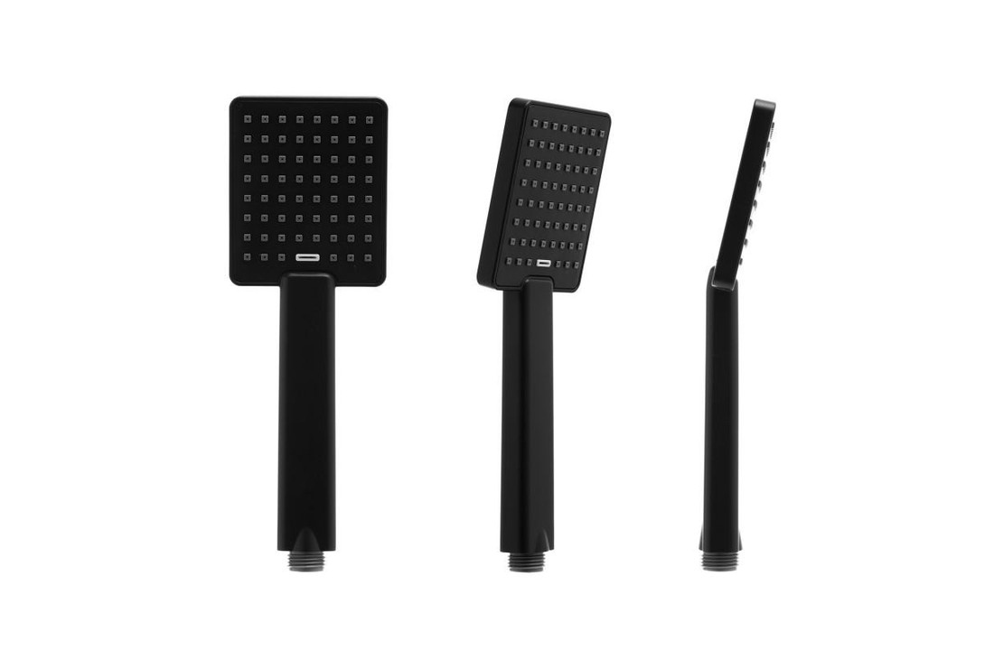 Doucheset - met Regendouche 30cm - en Handdouche - Zwart