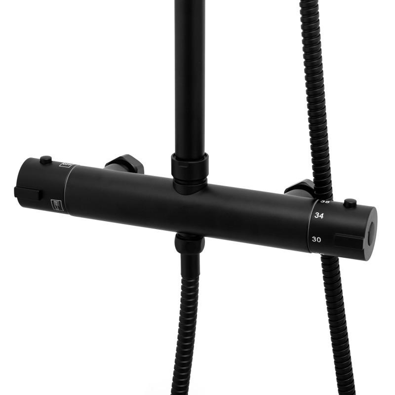 Doucheset - met Regendouche 25cm - en Thermostaatkraan