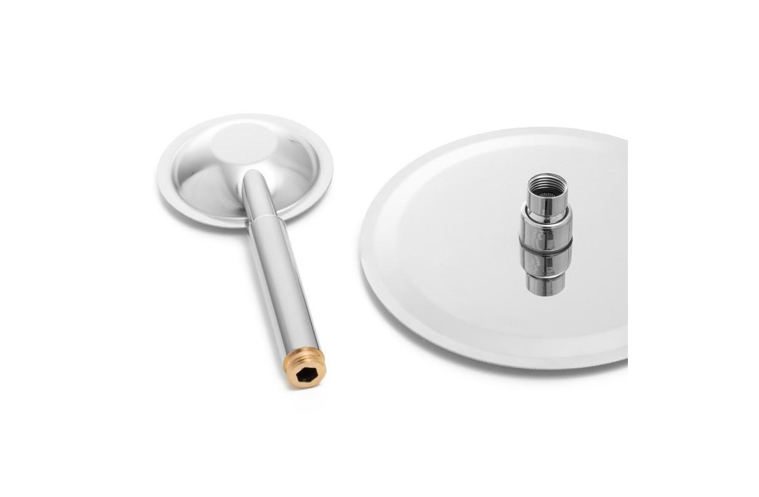 Doucheset - met Douchekraan - en Regendouche 20cm - Chroom