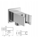 Douchepaneel inbouwset - met Regendouche - massage - hydrojets