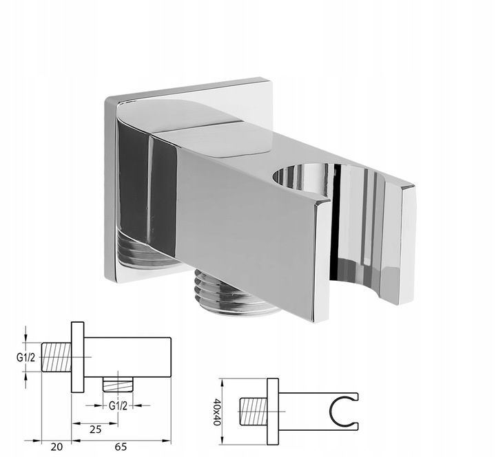 Douchepaneel inbouwset - met Regendouche - massage - hydrojets