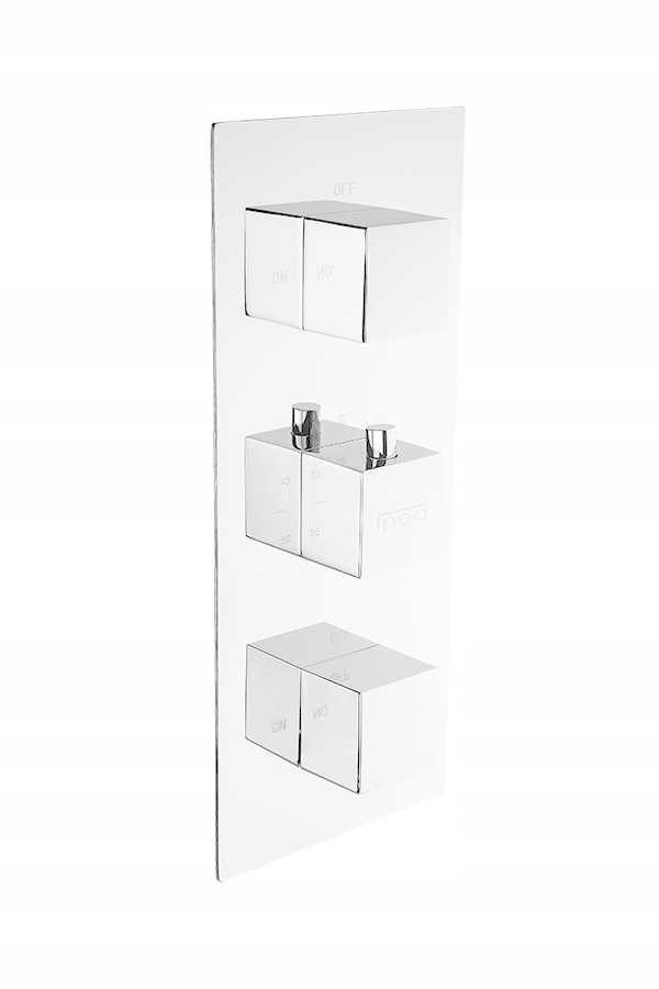 Douchepaneel inbouwset - met Regendouche - massage - hydrojets