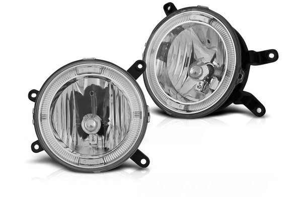 Mistlampen FORD MUSTANG 04-09 ANGEL EYES CHROOM