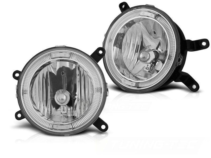 Mistlampen geschikt voor FORD MUSTANG 04-09 ANGEL EYES CHROOM