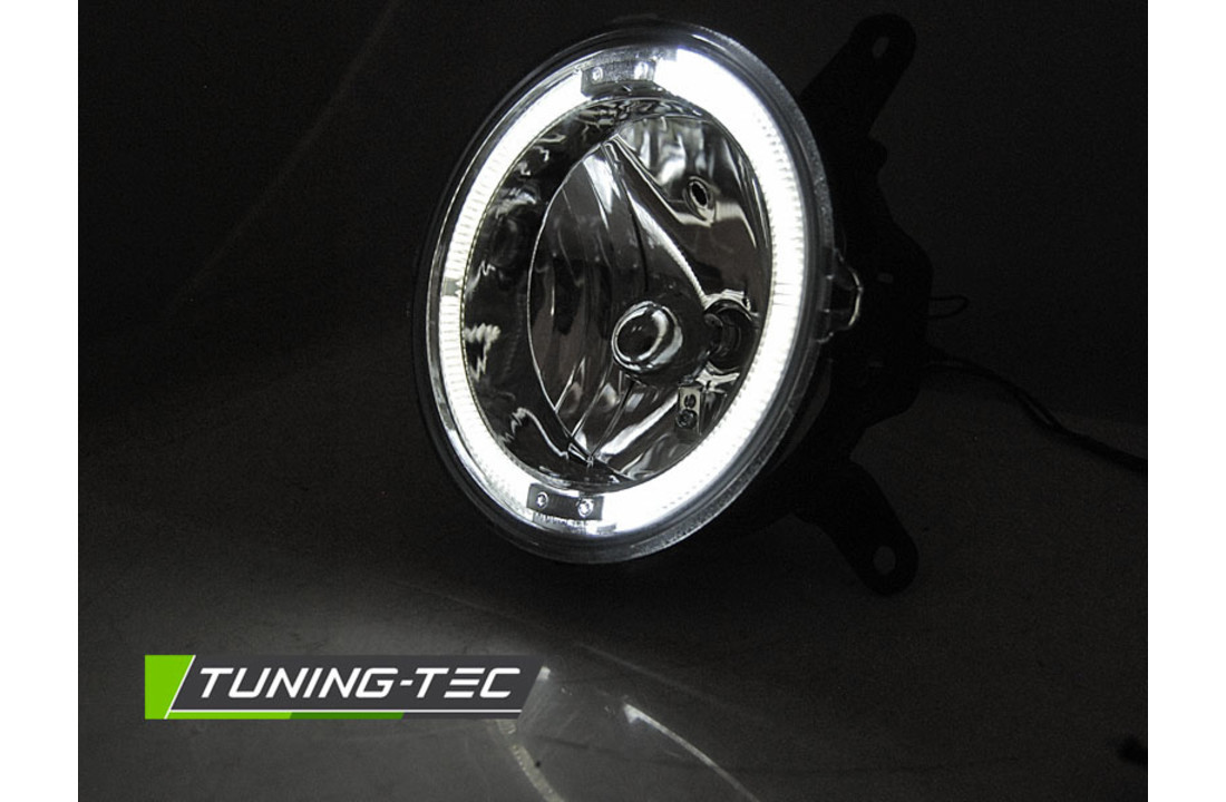 Mistlampen geschikt voor FORD MUSTANG 04-09 ANGEL EYES CHROOM