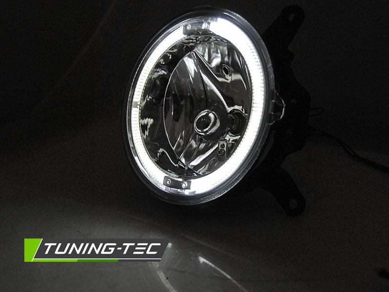 Mistlampen geschikt voor FORD MUSTANG 04-09 ANGEL EYES CHROOM
