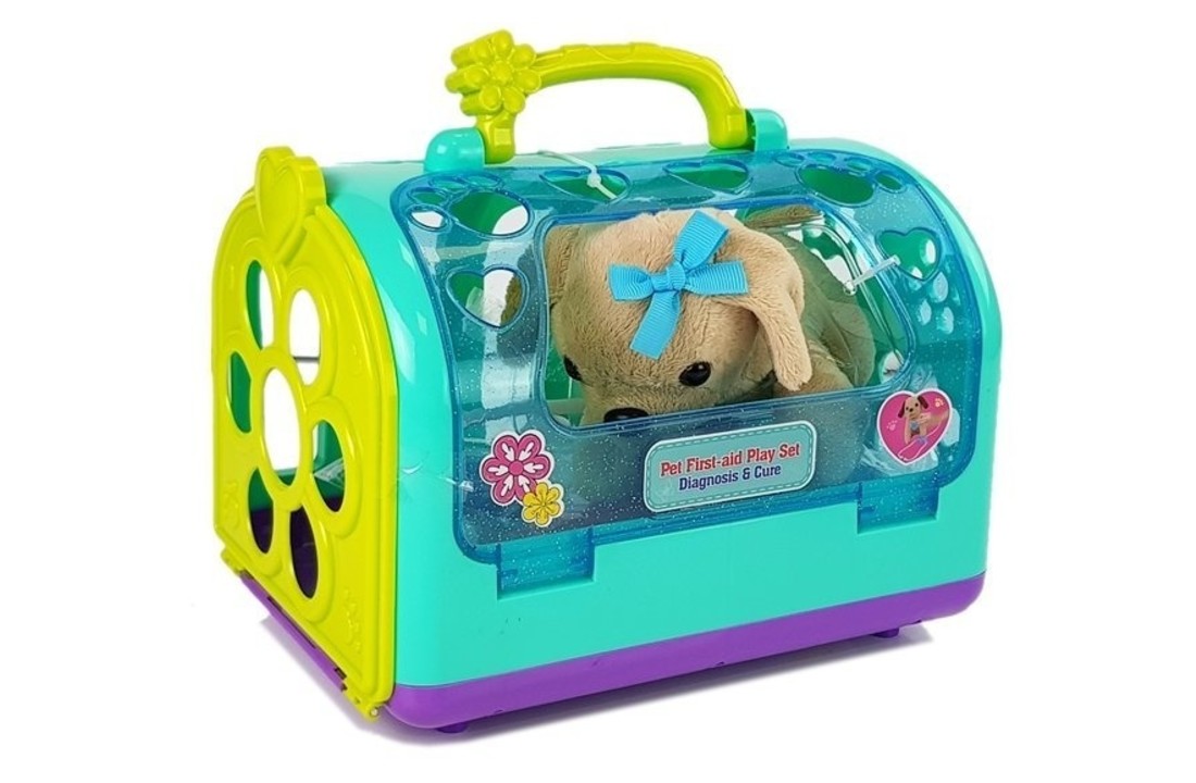 Dierenarts speel set met pluche hond – Interactief