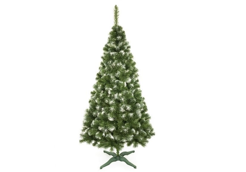 Kunstkerstboom - 220cm - Spar - met sneeuw - groen