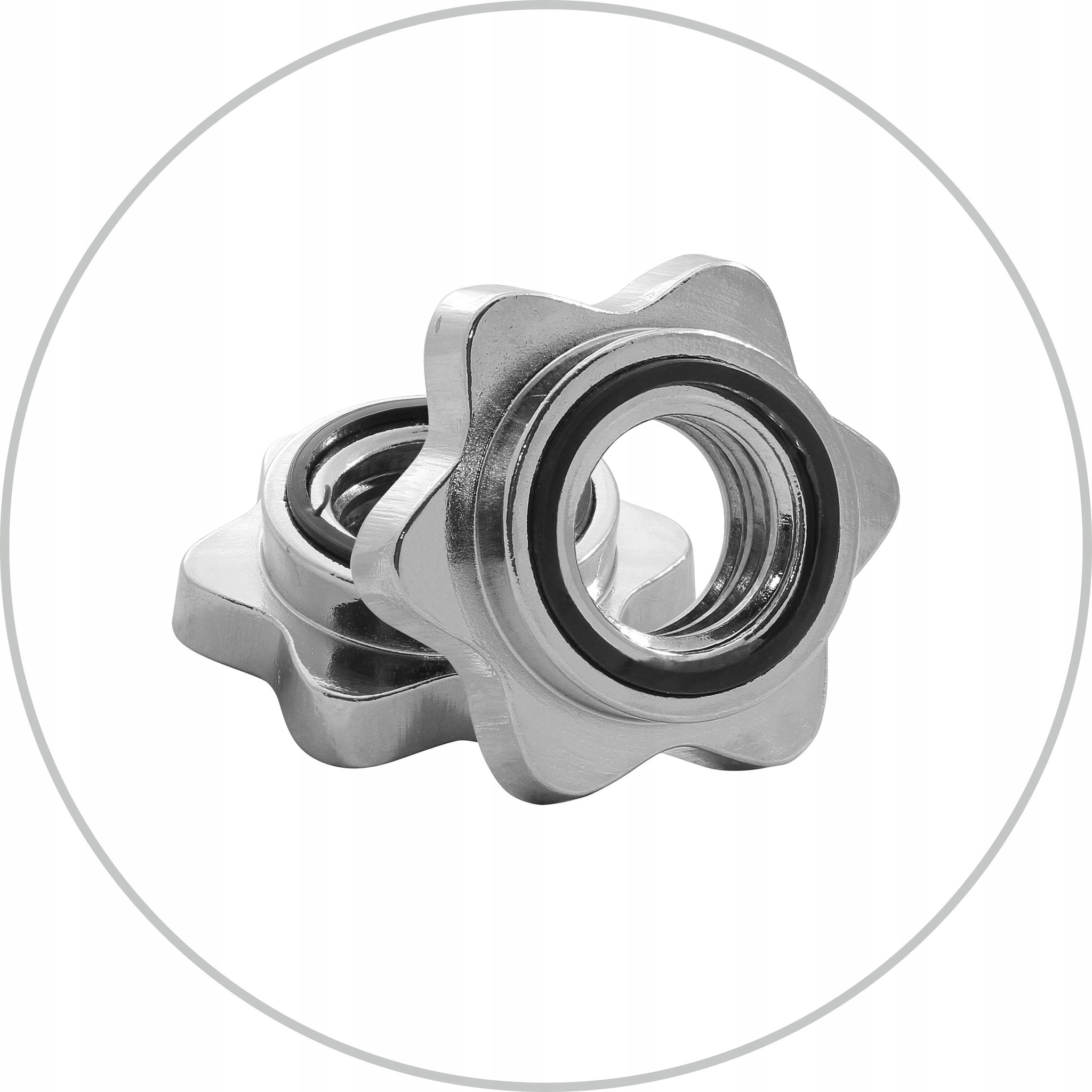 Halterstang voor gewichten - recht - 150 cm breed - met schroefklemmen - 25 mm diameter