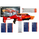 Blaze Storm - NURF speelgoed geweer - 66,5 cm - 40 patronen - rood
