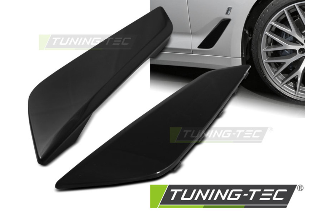 Spatboard spoiler set geschikt voor BMW G30 / G31 17- GLANZEND ZWART