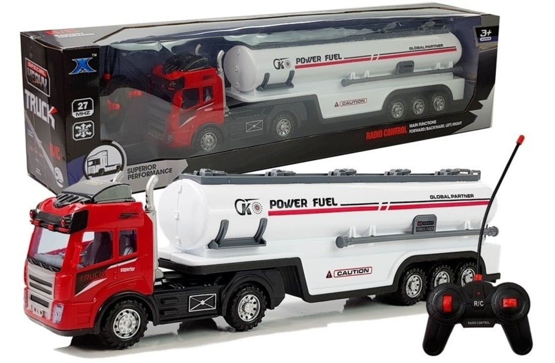 Radiografisch bestuurbare Tankwagen - met Licht en Geluid - 58 cm