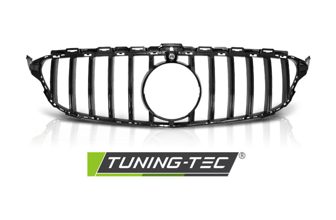 Grill geschikt voor MERCEDES W205 vanaf 2018 SPORT GLANZEND ZWART