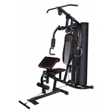 Krachtstation - Home gym -  met 68 kg gewicht - zwart