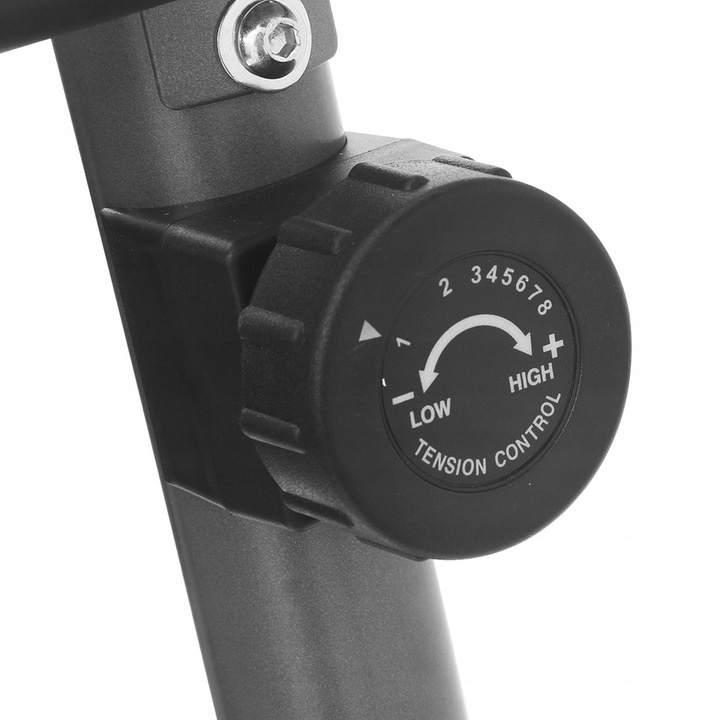 Hometrainer - magnetische weerstand - grijs - zwart - blauw