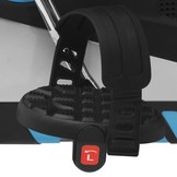 Hometrainer - magnetische weerstand - grijs - zwart - blauw