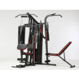 Krachtstation - Home gym - met 80 kg gewicht - en bokszak