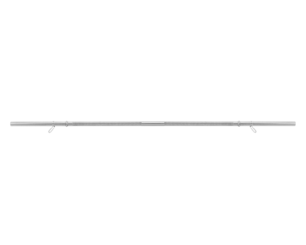 Barbell - Halterstang 28 mm - 180 cm - met 2 veersluitingen
