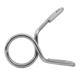 Barbell - Halterstang 28 mm - 180 cm - met 2 veersluitingen