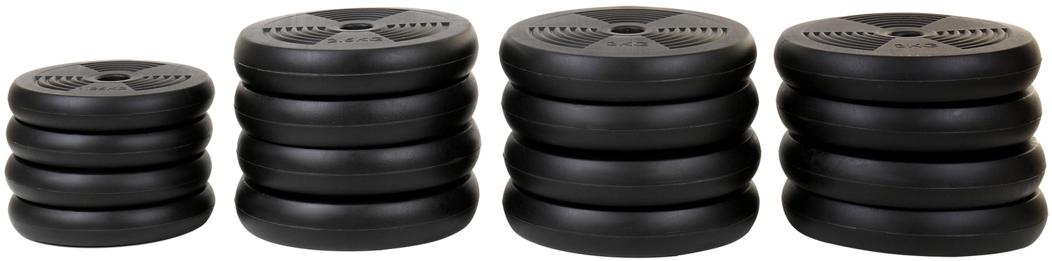 Halterset - Dumbbellset - 40 kg verstelbaar met kettlebell